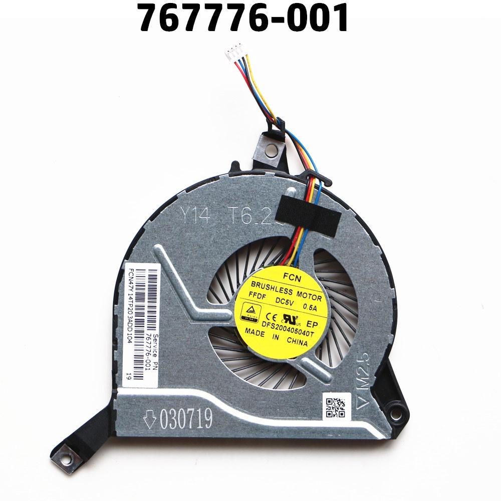 767776-001 FAN FOR HP TPN-Q139 14-U Series 14-U003tx 14-U005tx 14-U204tx 14-U213cl CPU COOLING FAN