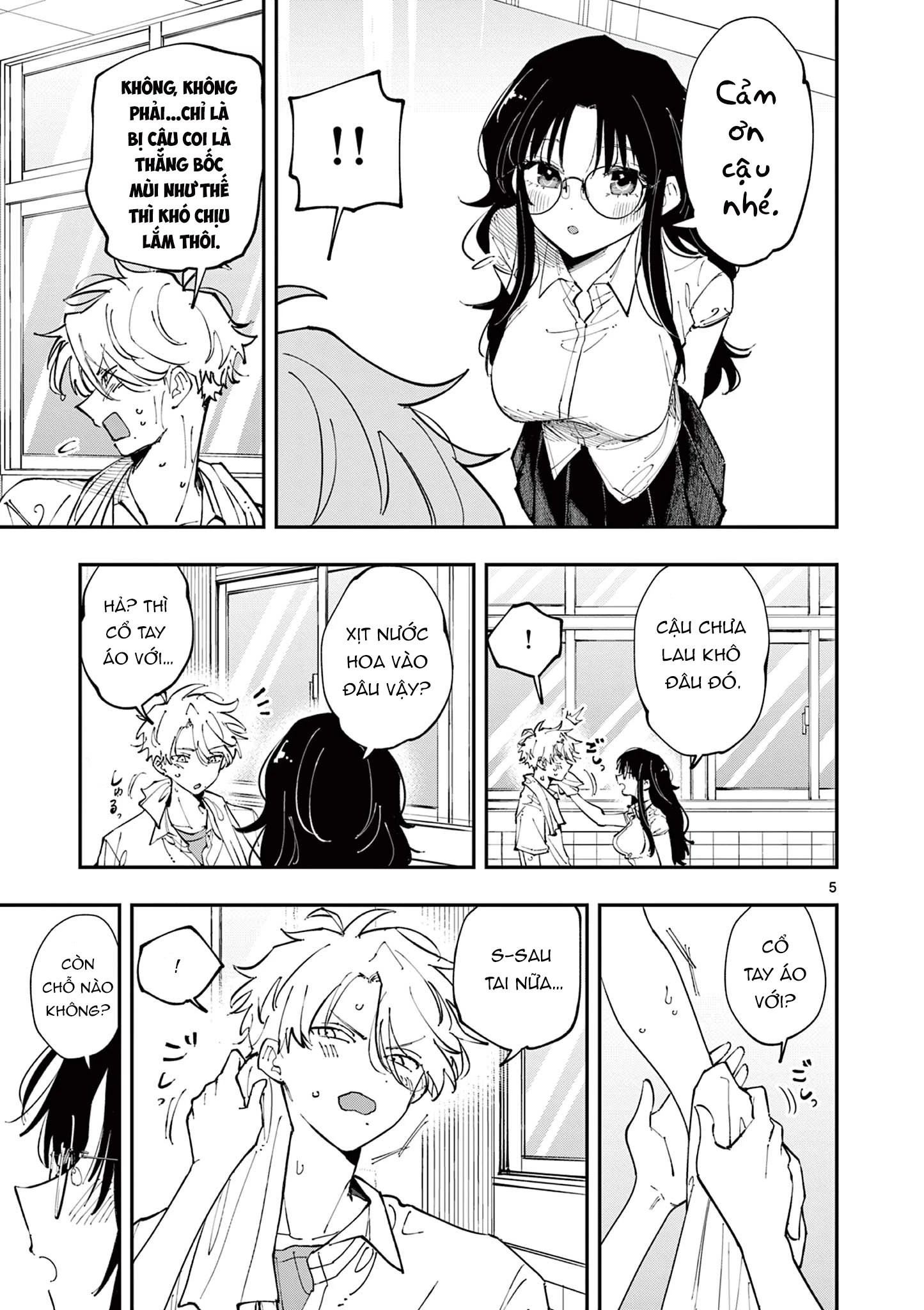 cậu bạn bàn bên cứ nhìn tôi bằng ánh mắt đó - tonari no seki no yatsu ga souiu me de mitekuru chapter 13 5