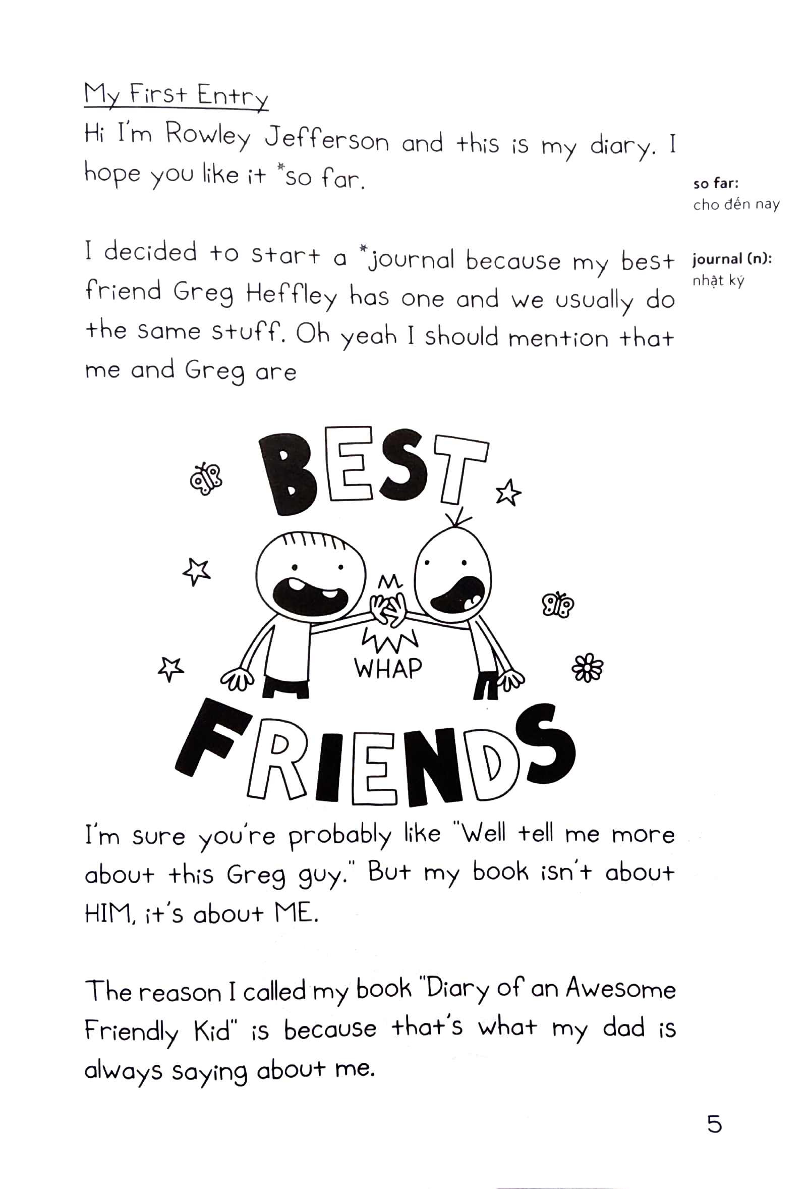 Nhật Ký Cậu Bé Siêu Thân Thiện - Tập 1: Rowley Jefferson