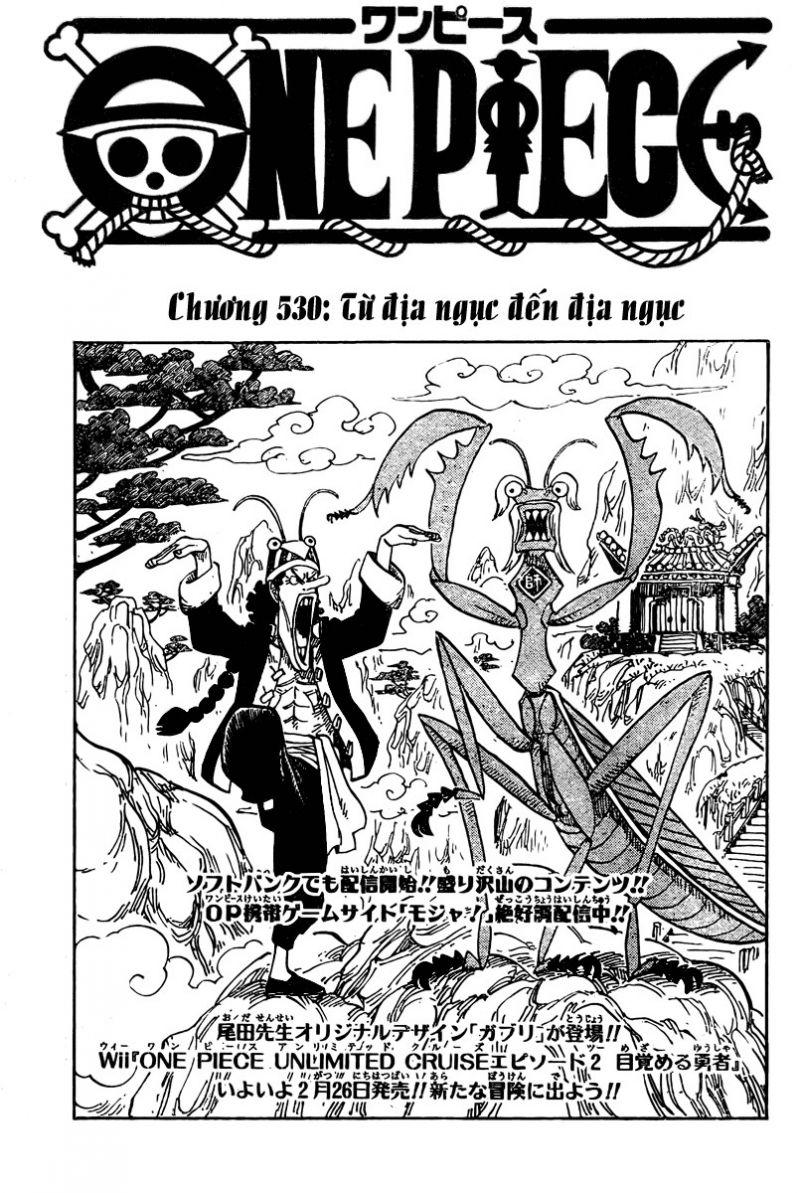 đảo hải tặc - one piece chapter 530 1