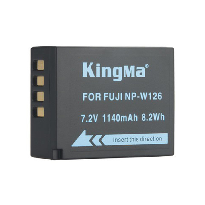 Hình ảnh Pin Fujifilm NP-W126 cho Fujifilm X-T10, X-T20, X-E1 Kingma - Hàng chính hãng