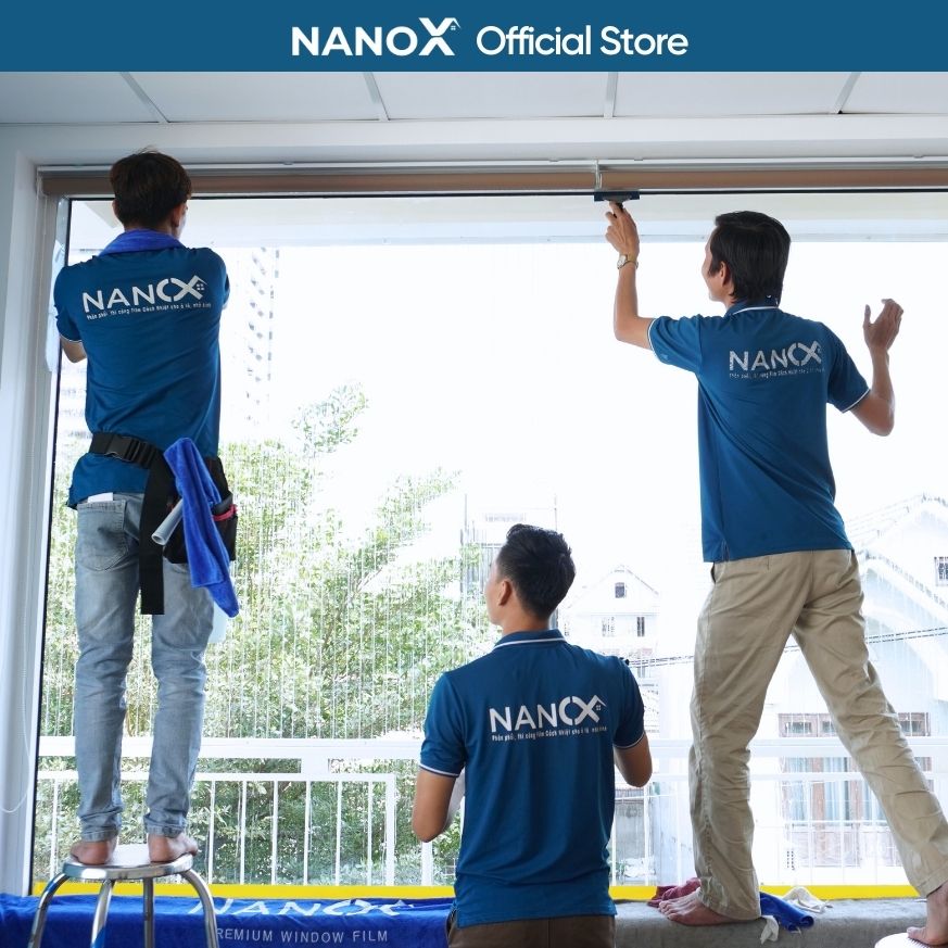 Phim cách nhiệt cao cấp NanoX U70 chống nắng &amp; chống tia UV chuyên sâu cho nhà kính