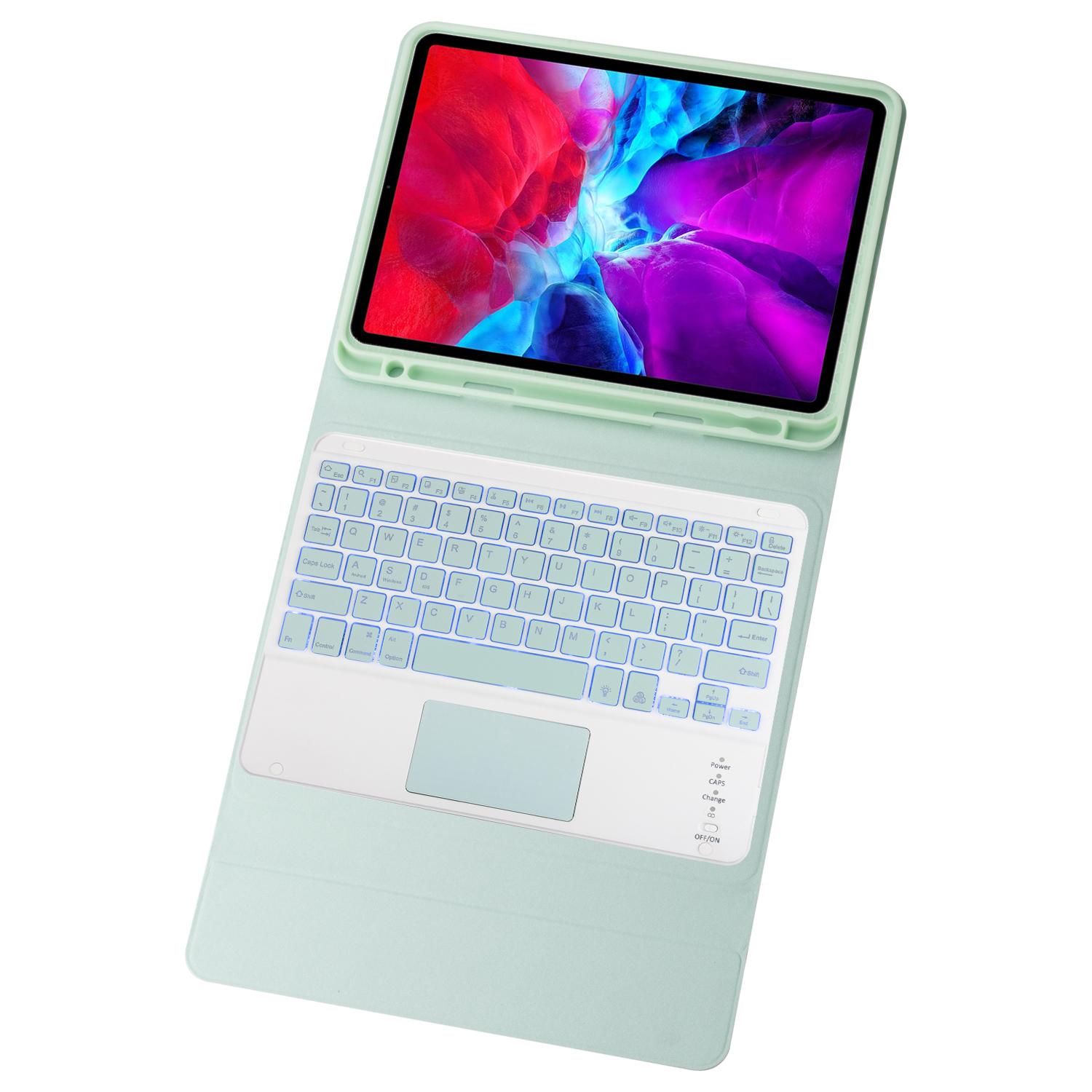 Nắp gập và bàn phím không dây Bluetooth cho iPad Air4 10.9/iPad Pro11