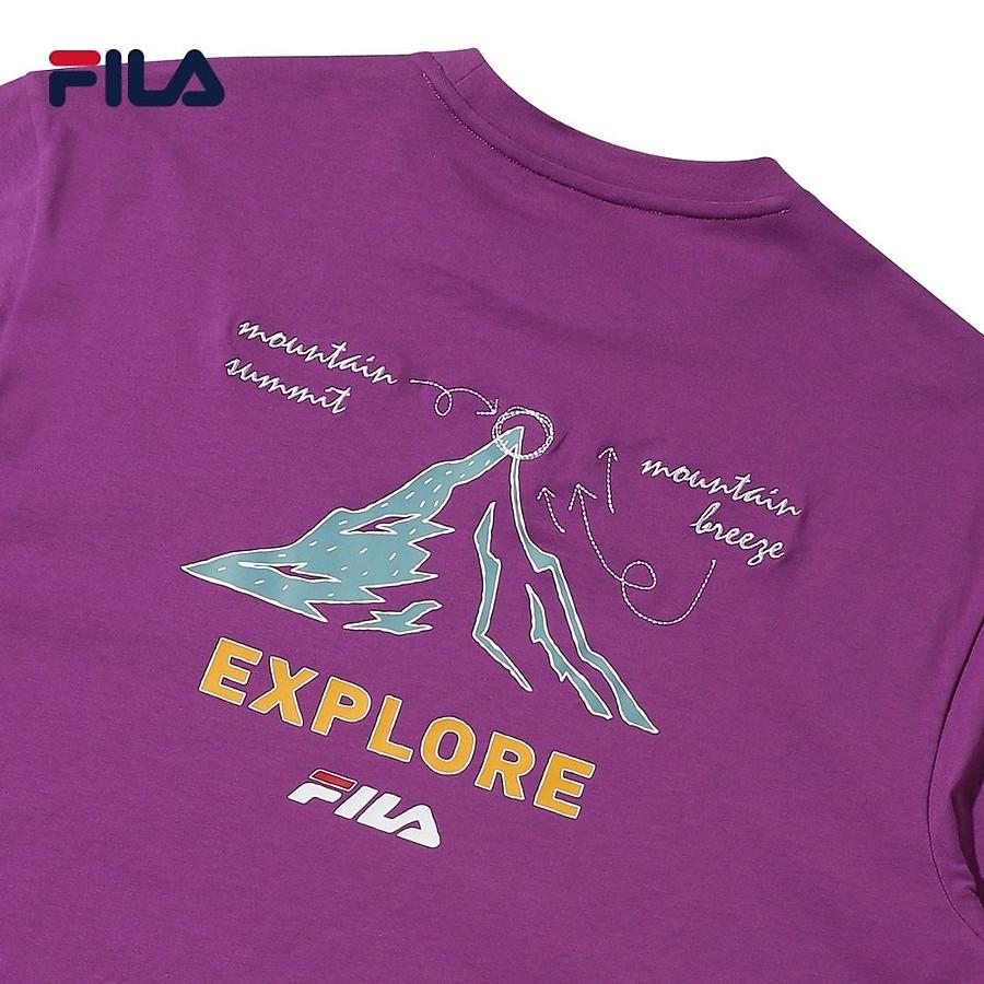 Áo thun thể thao unisex Fila Explore Mountain Graphic - This is Our Summer - FS2RSD2E04X