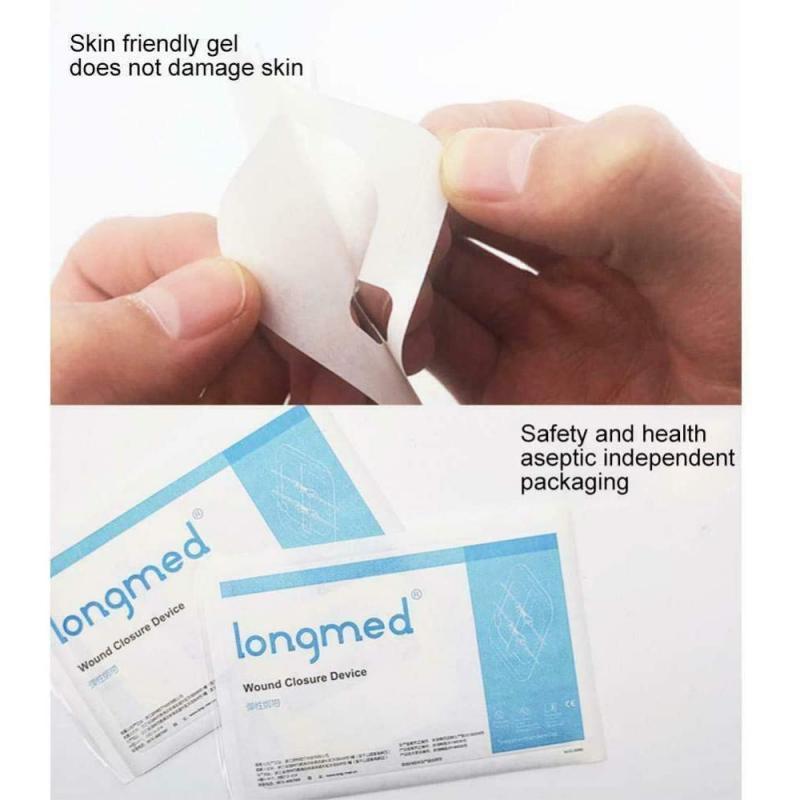 Zipper Band-aid Outdoor No-sewing Quick Wound Dressing Suture Tape Bandage Suture-free Zip Band-aids first aid Hemostasis Tool