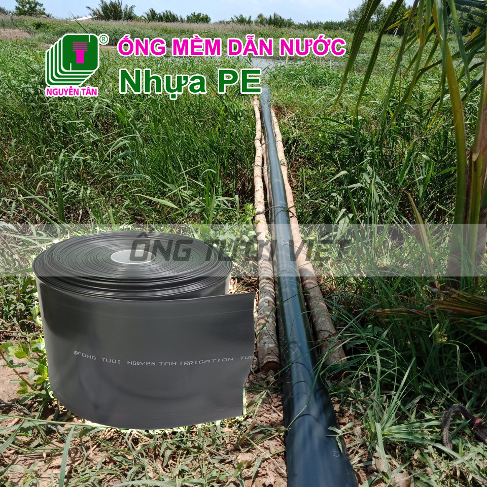 Ống bơm dẫn nước PE cỡ lớn thương hiệu Nguyễn Tân - Phi 60/80/90/100/110/114/120/130