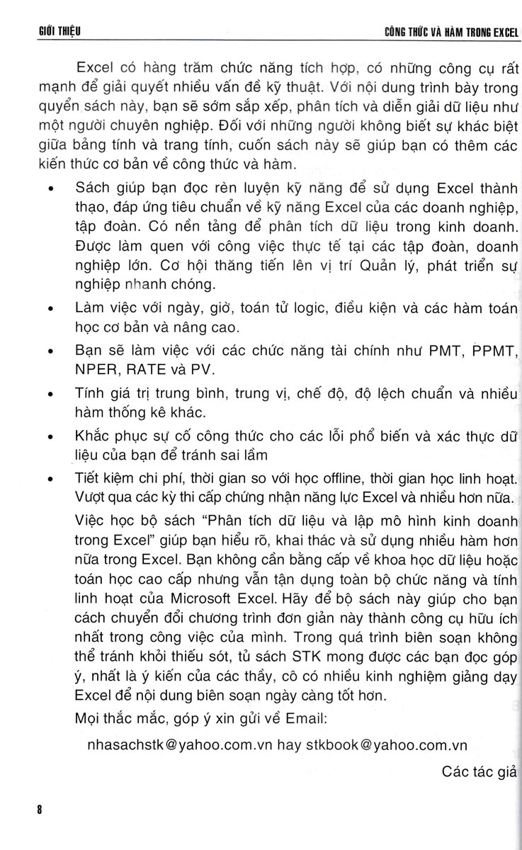 Công Thức Và Hàm Trong Excel _STK