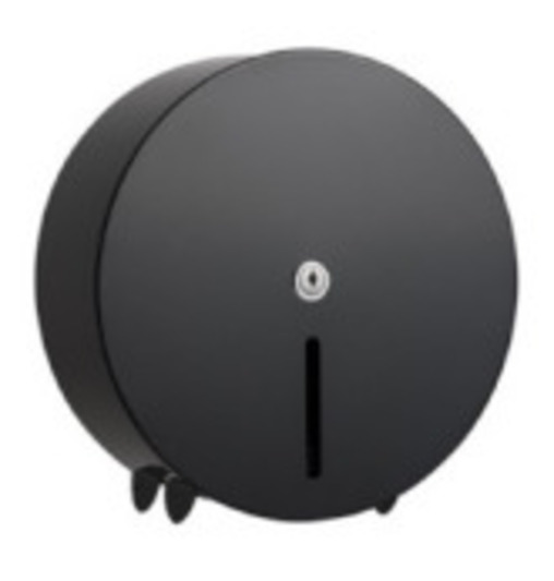 Lô để giấy cuộn, chất liệu thép không gỉ, kích thước: 115*260*270 mm, màu đen, hiệu Trevi, hiệu Trevi