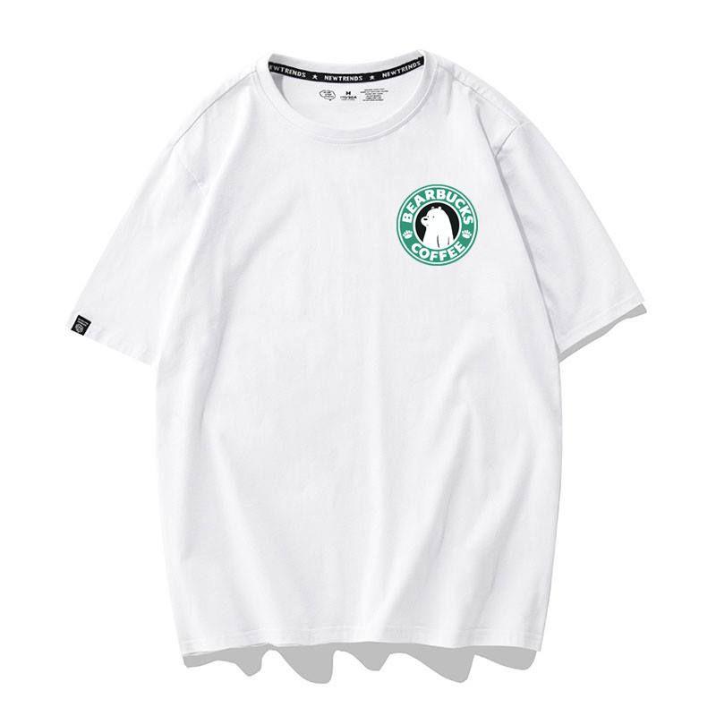  Áo Thun Unisex Nam Nữ Hình Icon Gấu Nhiều Màu - Unisex - Cotton - Mã AT022