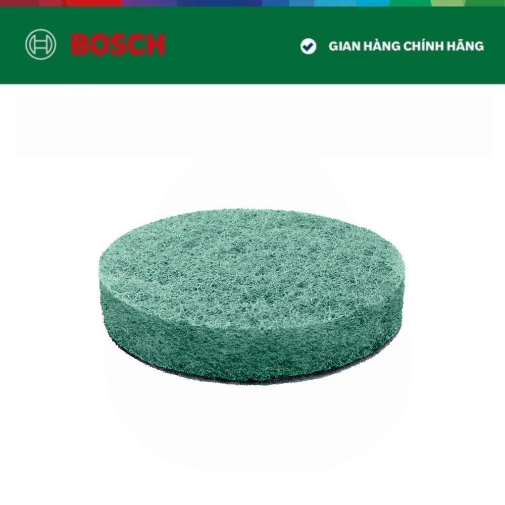 Máy cọ rửa vệ sinh Bosch đa năng dùng pin kèm Miếng cọ nhà bếp Bosch và Miếng tẩy melamine Bosch