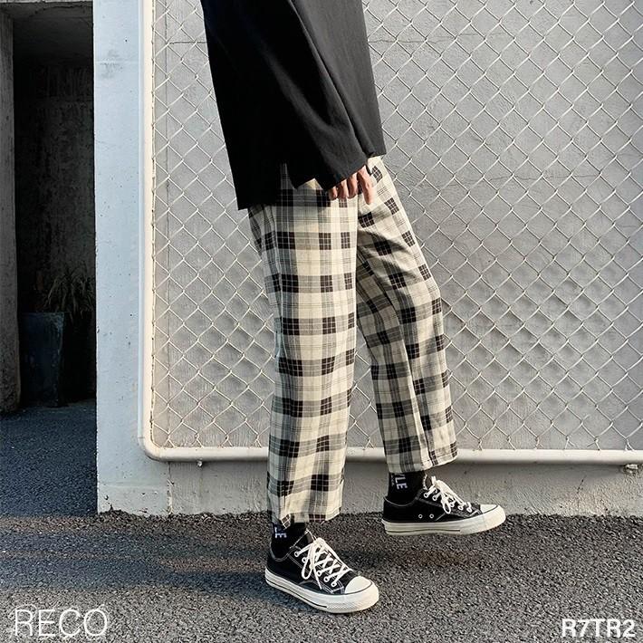 Quần vải nam Hàn Quốc dáng rộng Trousers Loose R7TR2