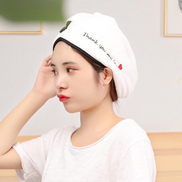 Khăn quấn tóc, ủ tóc sấy khô Style Korea.