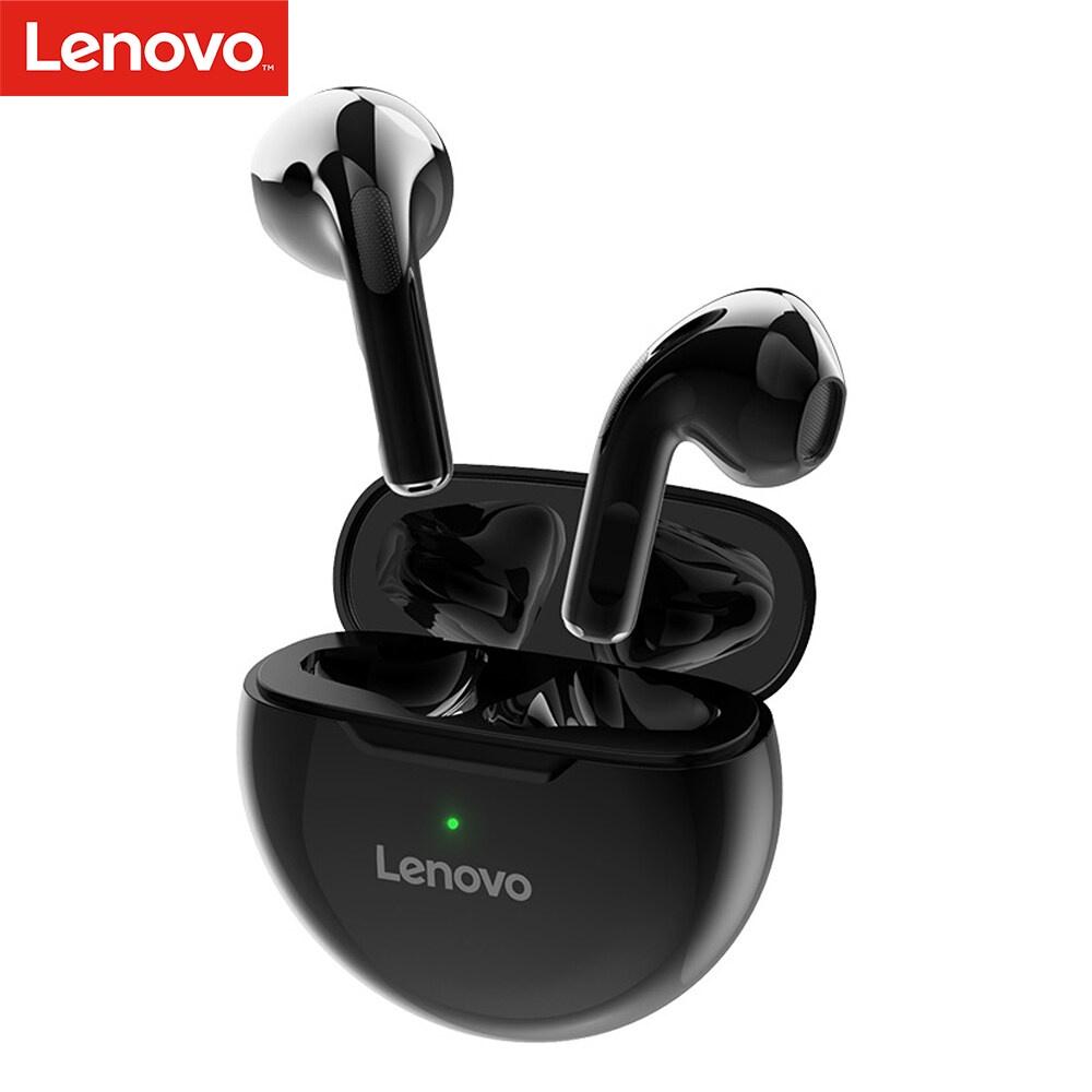 Tai nghe bluetooth 5.0 không dây LENOVO ht38 âm thanh nổi giảm ồn không thấm nước với micro thời lượng pin siêu dài-Hàng chính hãng
