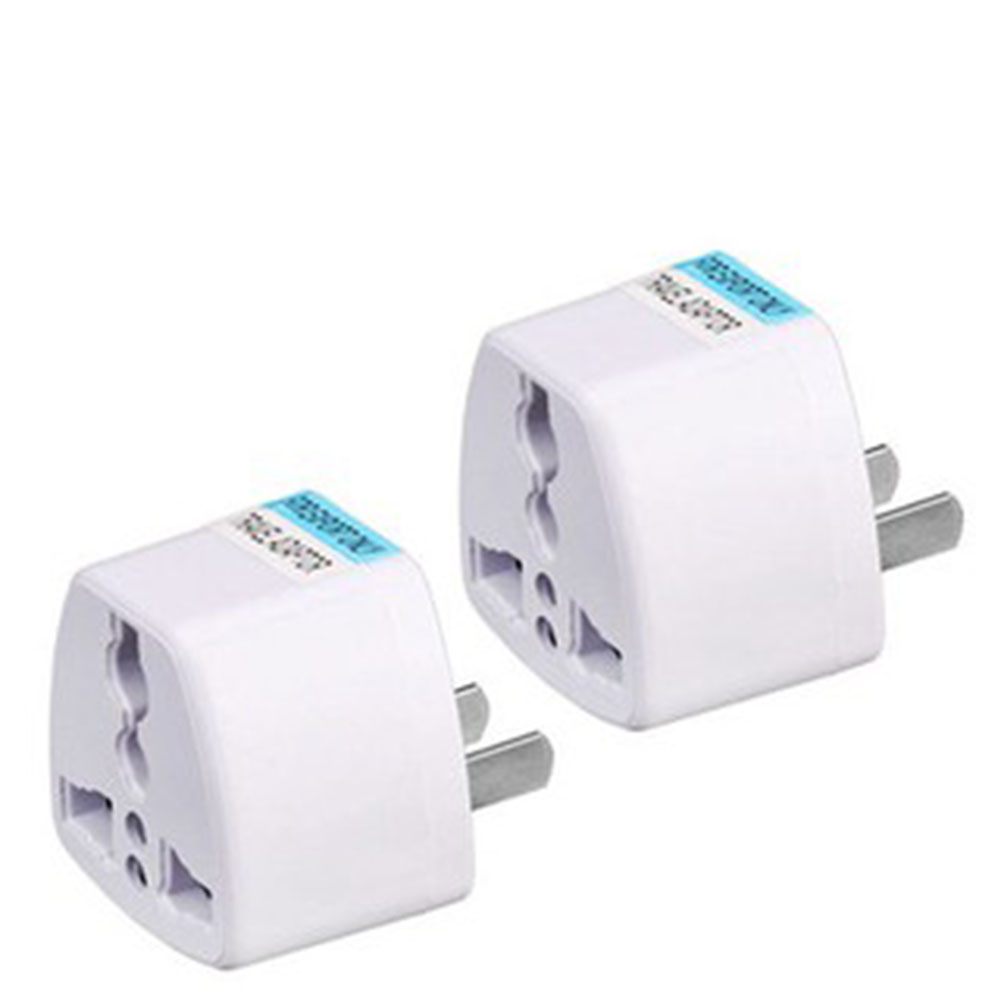 Đầu nối, chuyển đổi ổ cắm từ 3 cực sang 2, đa năng 10A/250v – Hàng chính hãng