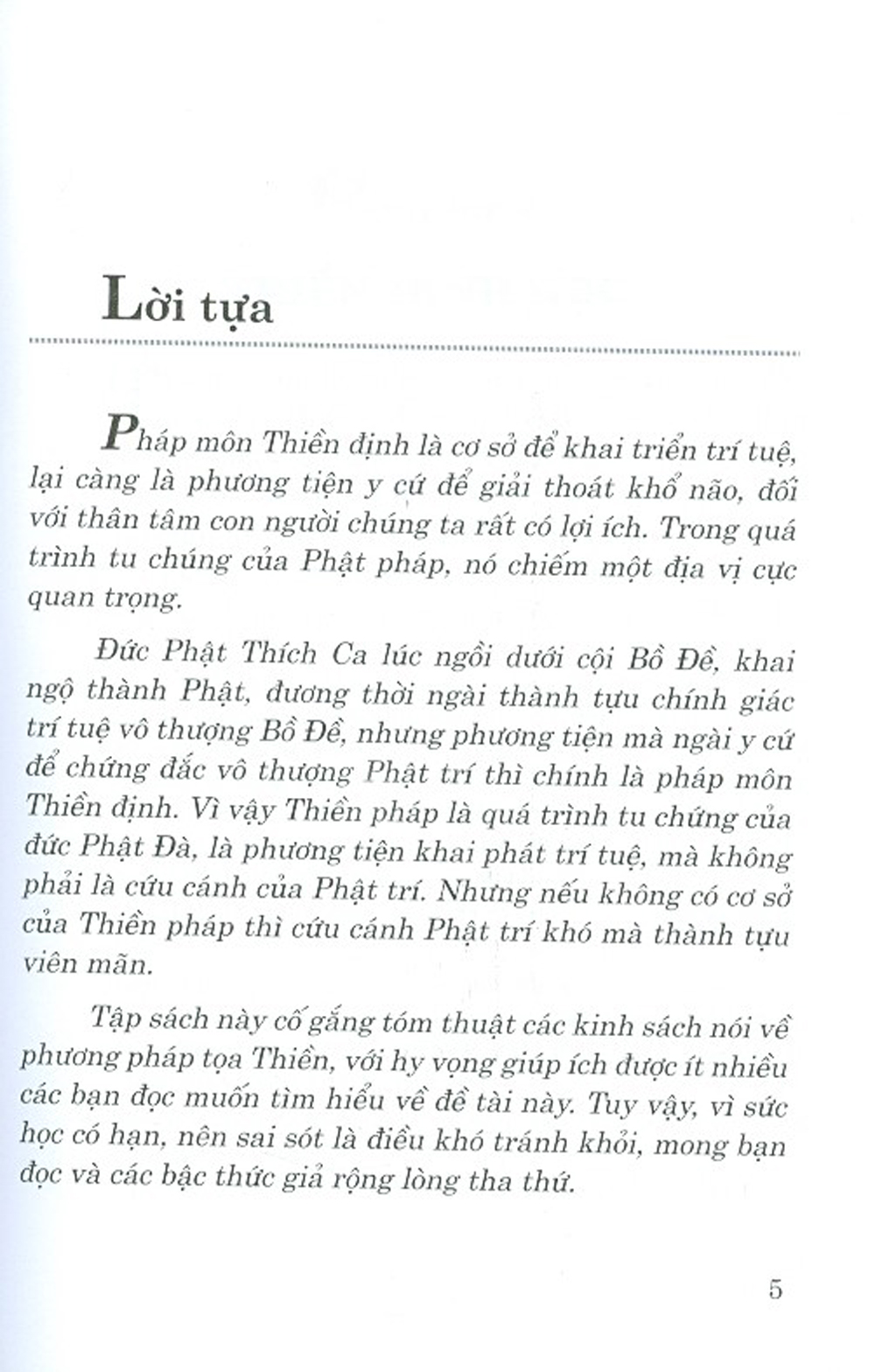 Phương Pháp Ngồi Thiền