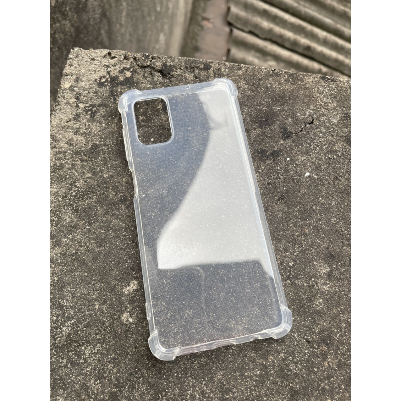 Ốp lưng dẻo cho Samsung Galaxy M51 - chống sốc 4 góc trong suốt , bảo vệ Camera