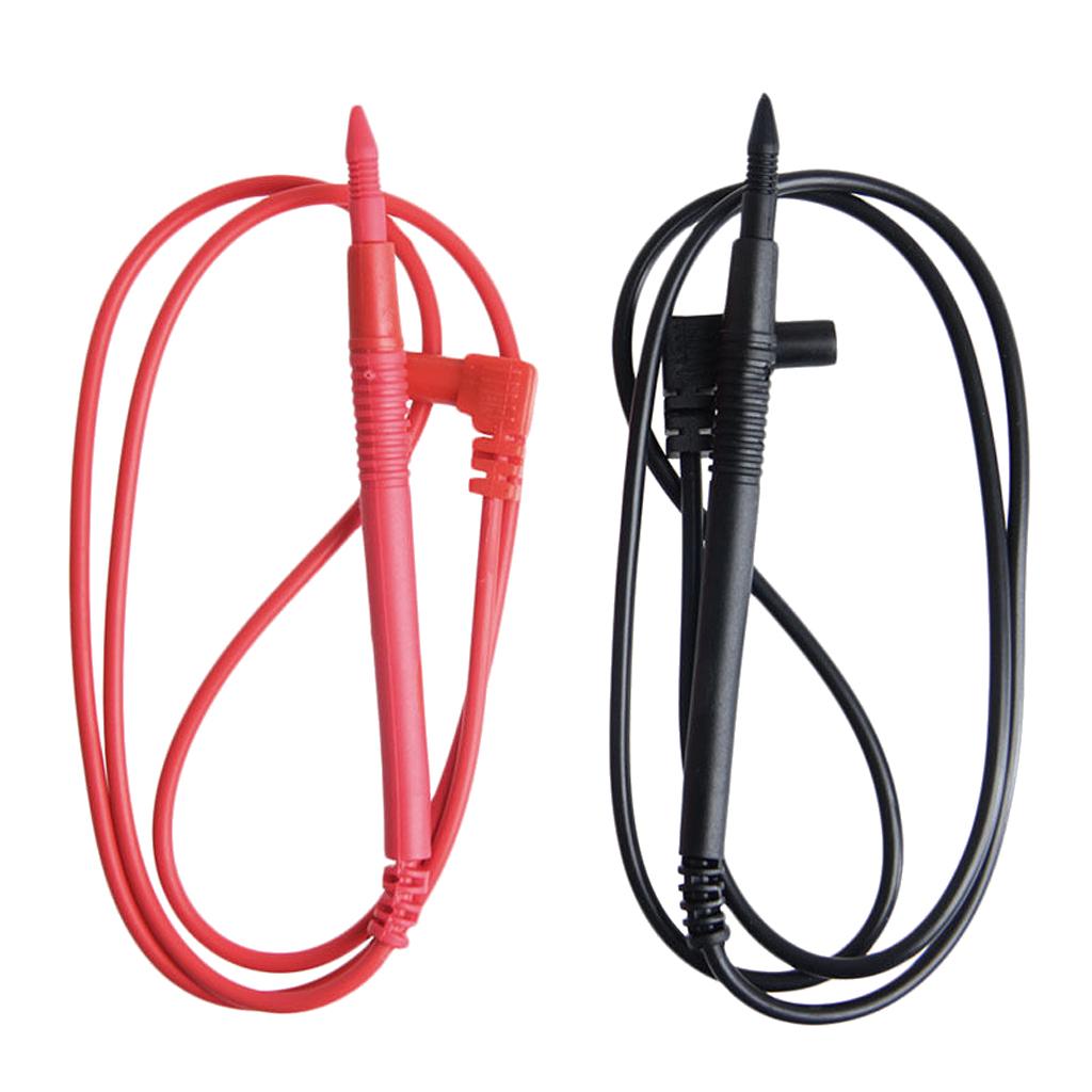 35" Multimeter Test Lead Probe Wire Cable 1 Pair Banana Plug for Dc Power Supply 1000v