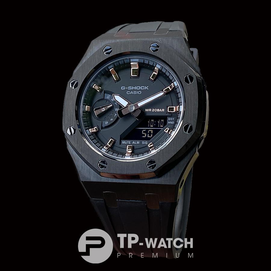 Đồng Hồ Nam Casio G-SHOCK GMA-S2100-1A SIZE NHỎ AP CUSTOM BLACK ROYAL OAK