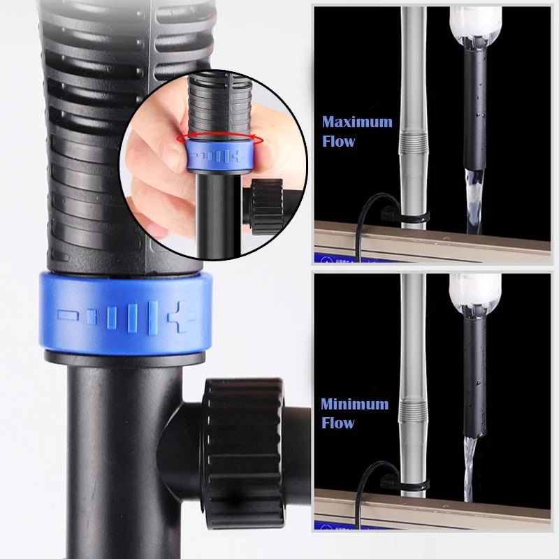 Máy lọc nước hồ cá, lọc cát sạch Fish tank electric water 220v HXS-02