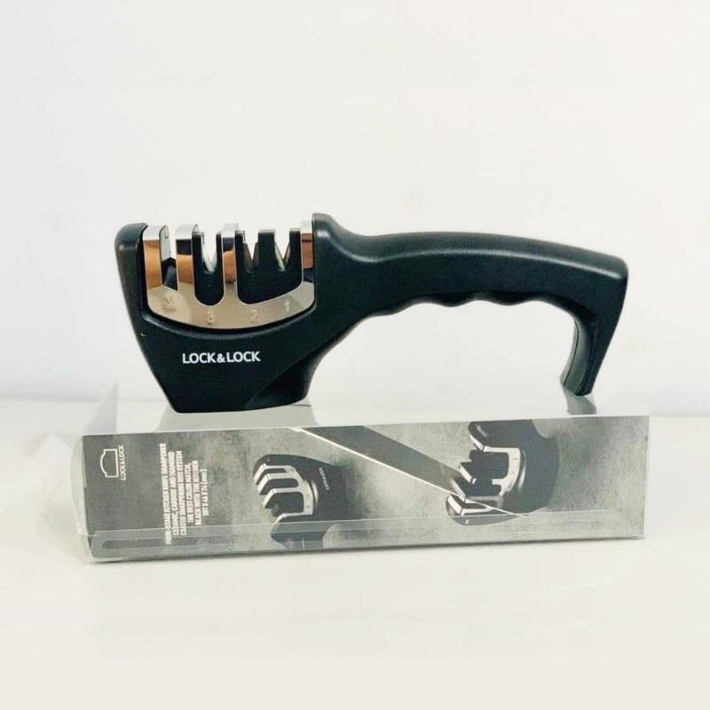 Dụng cụ mài dao kéo Lock&amp;Lock Knife Sharpener CKK113, Hàng chính hãng, 4 cấp độ, mài nhanh tiện lợi - JoyMall