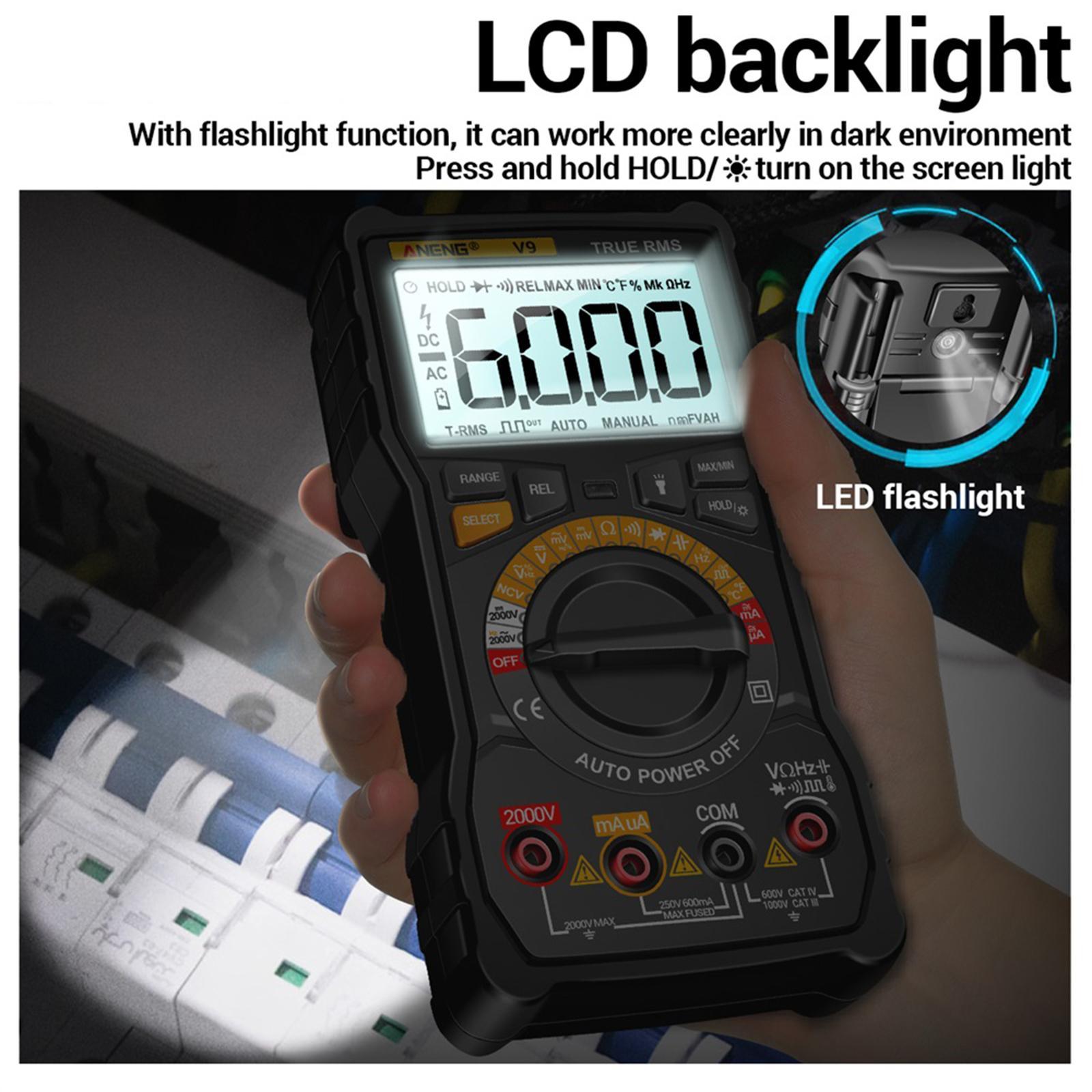Portable Digital Tester Meter Test Handheld Digital Meter for Circuit Board
