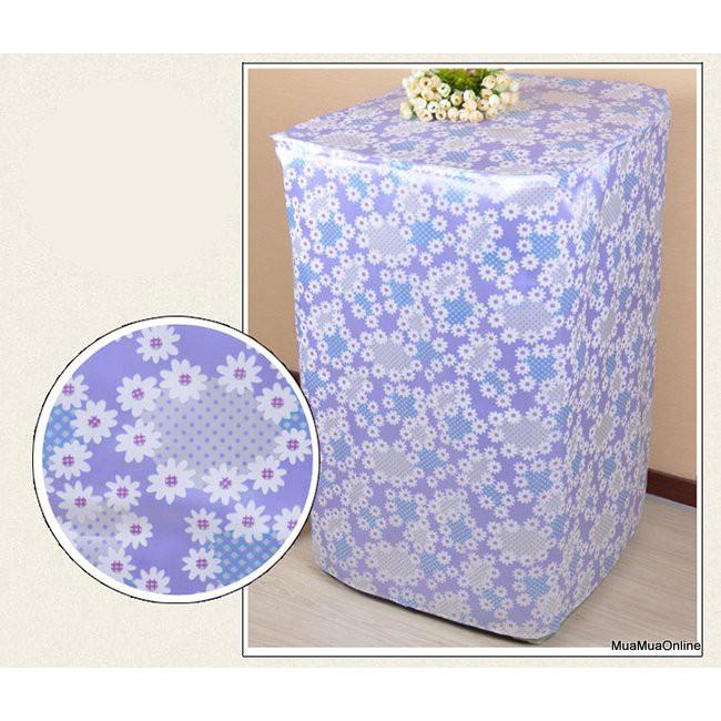 Áo Trùm Máy Giặt Cửa Trước Vải Satin Cao Cấp