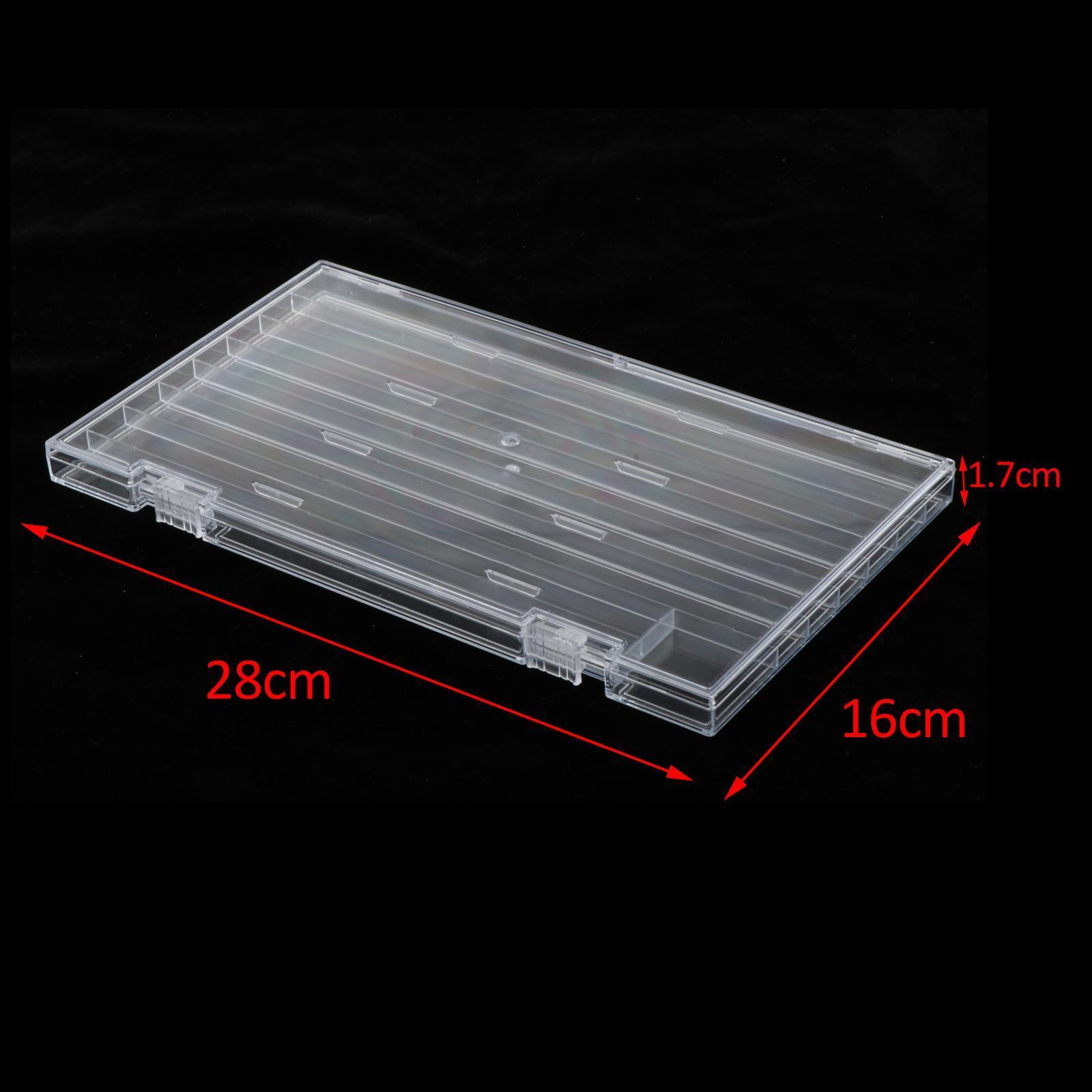 Keycaps Storage Box Plastic Organizer Waterproof with Cover Portable for PC Keycaps