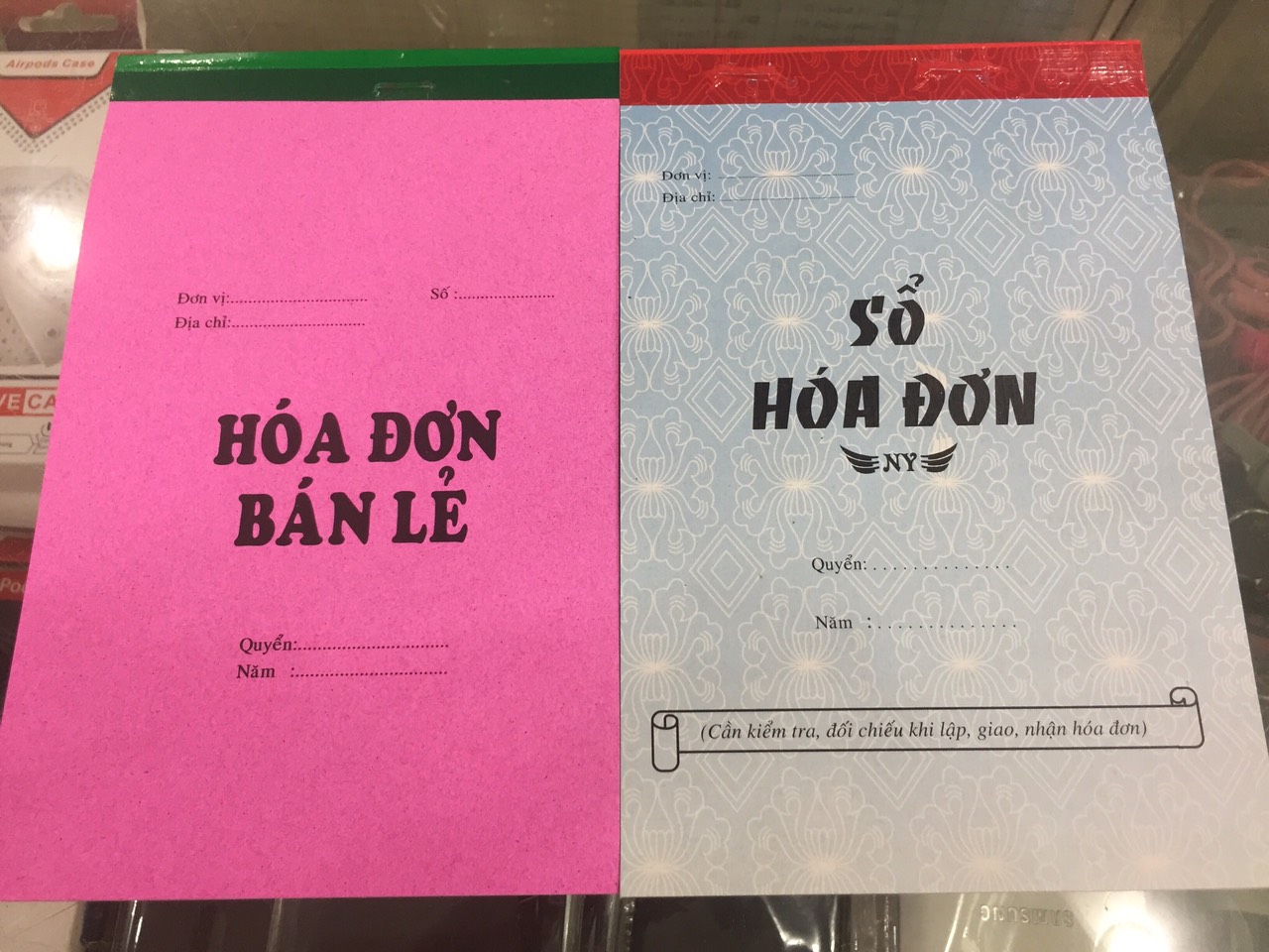 Hoá đơn bán lẻ 3 liên