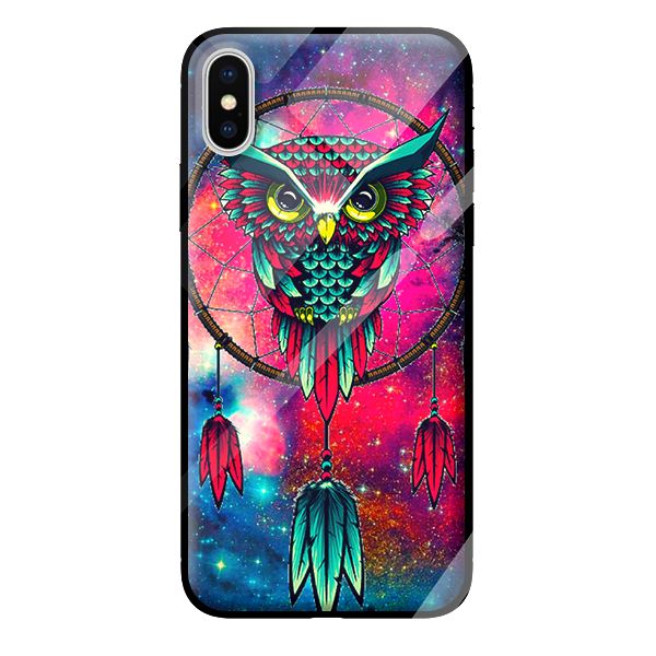 Ốp kính cường lực cho iPhone XS mẫu CÚ 2 - Hàng chính hãng