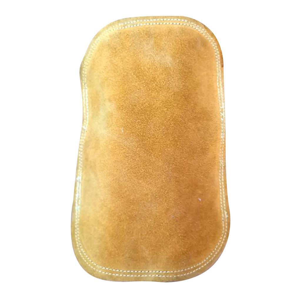 Articifial Cowhide Leather Welding Sleeves Protective Arm Sleeve for Welder