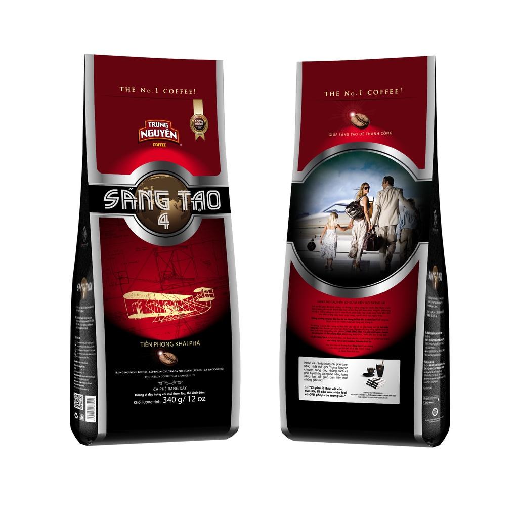 Cà phê Rang Xay Sáng Tạo 4 - Trung Nguyên Legend - 340gr