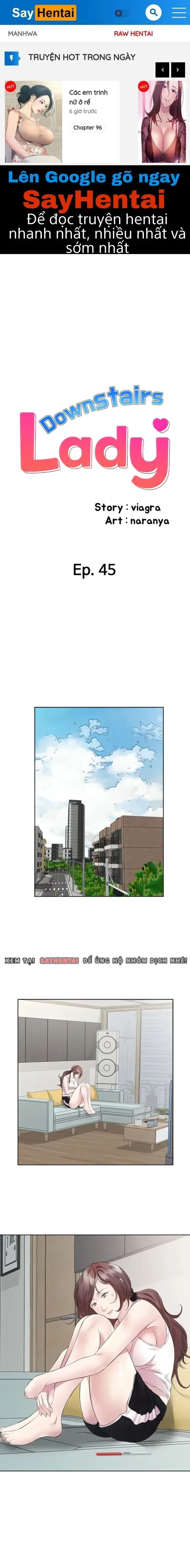 quý cô tầng dưới chapter 45 1