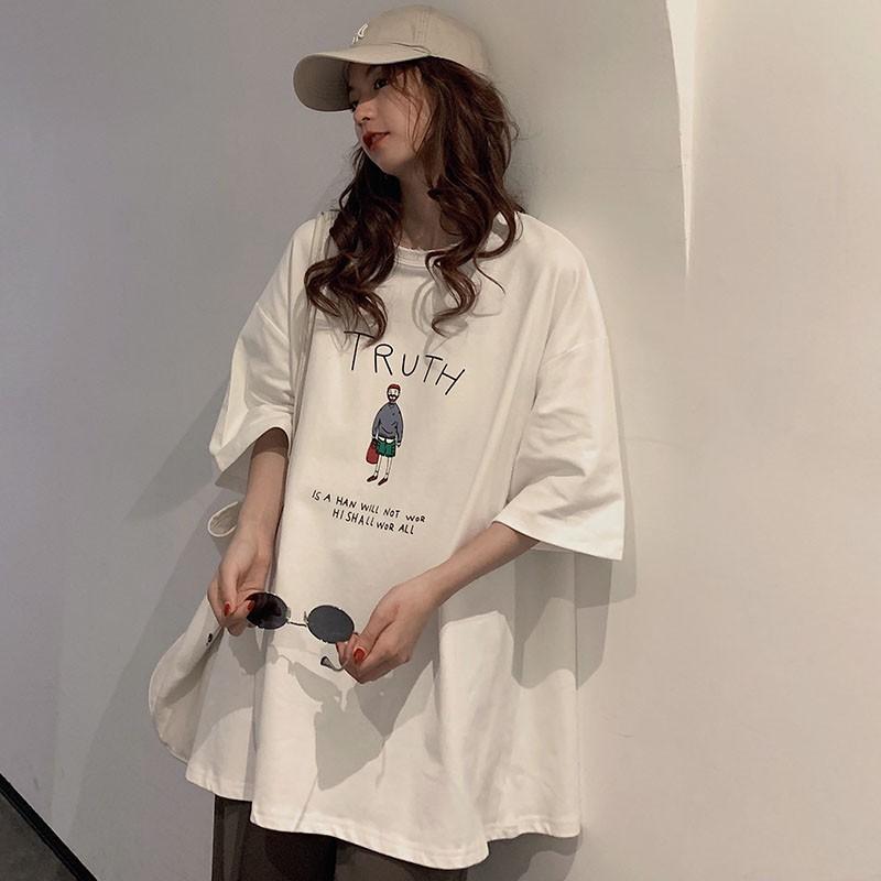 Áo thun tay lỡ CoolZ phông Unisex nam nữ Cotton oversize form rộng Truth cá tính CZ089