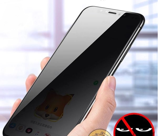 Kính cường lực dành cho iPhone X/Xs Full HD MIPOW KING BULL chống nhìn trộm - Hàng chính hãng