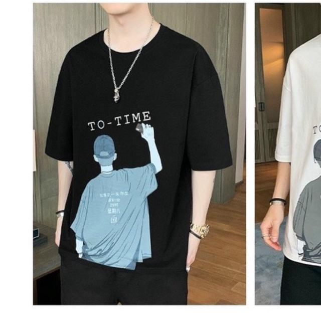 Đồ bộ thể thao totime set quần thun áo thun