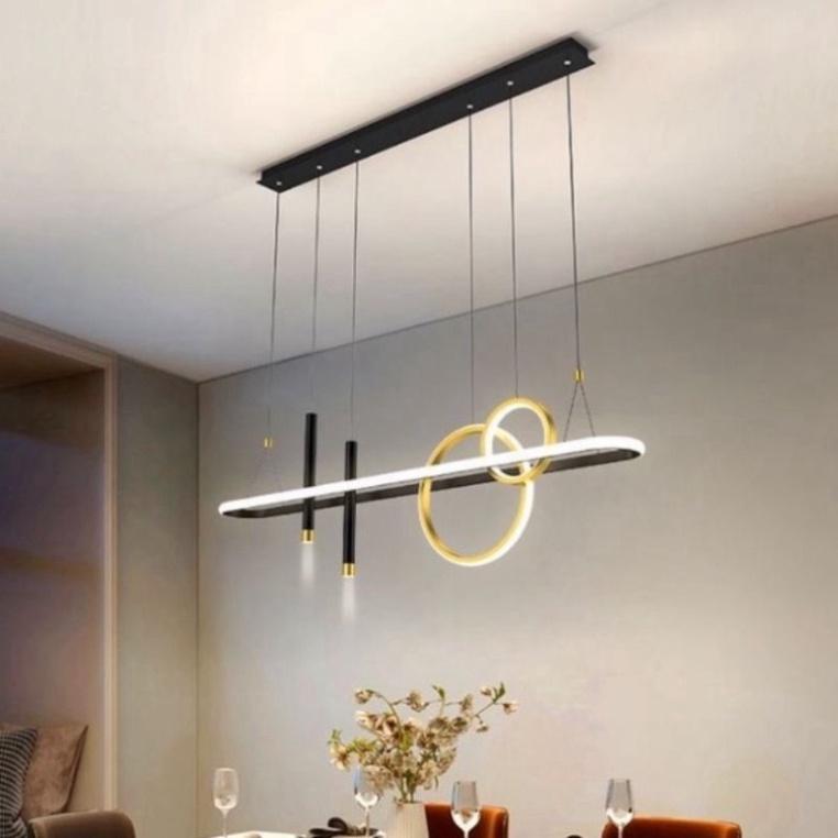 .Đèn thả bàn ăn tư thế Bắc Âu, xây dựng hiện đại, sang trọng, đèn decor, KN02 DT HQ