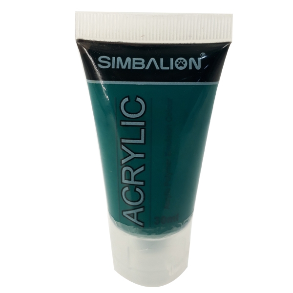 Màu Vẽ Simbalion Acrylic 30ml NAC30 - 23 - Xanh Lơ