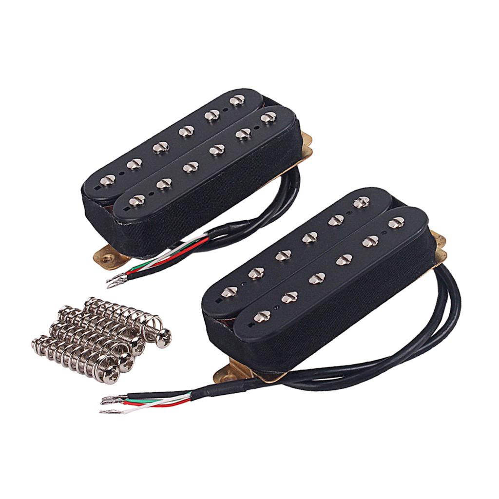 Sunnimix 2 Chiếc Guitar Chuyên Nghiệp Bán Tải Đôi Cuộn Dây Thu Cho Đàn Guitar Điện
