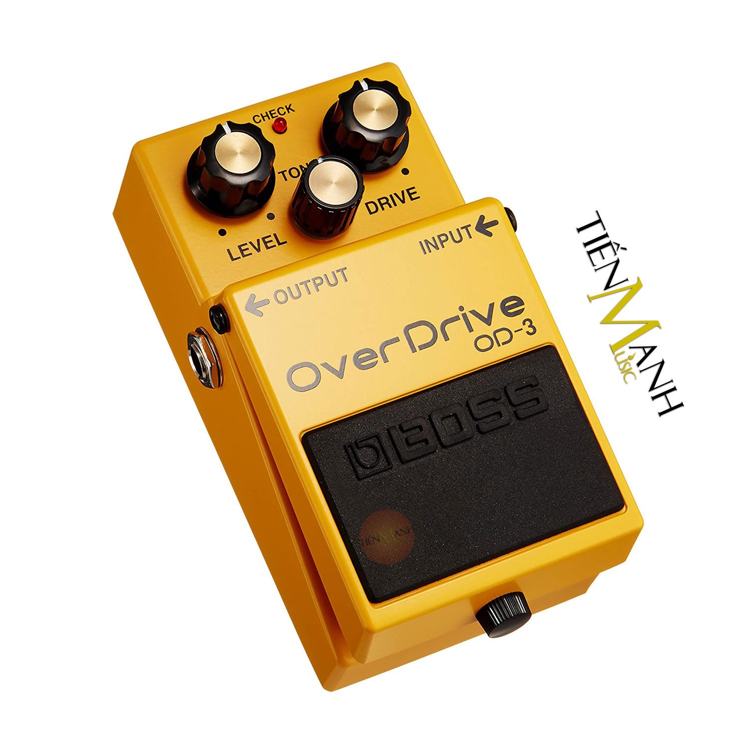 Phơ Guitar Boss OD-3 OverDrive - Bàn Đạp Fuzz Pedals Effects OD3 Hàng Chính Hãng - Kèm Móng Gẩy DreamMaker