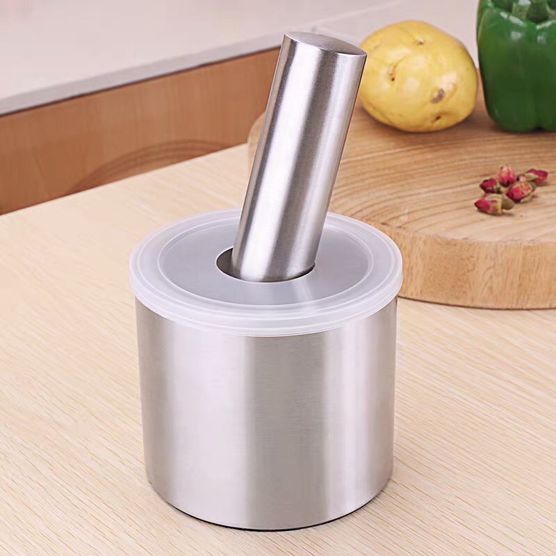 Bộ cối chày inox 304 Anshin - trọn đời không han gỉ - bảo vệ sức khỏe cho người sử dụng- CGIN