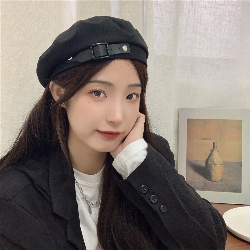 Mũ nồi mũ beret ulzzang hàn quốc