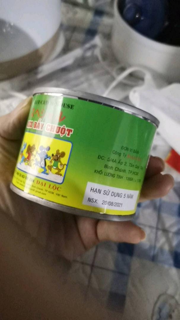 Keo Dính Chuột Dạng Lon 160g Tiết Kiệm Hiệu Qủa