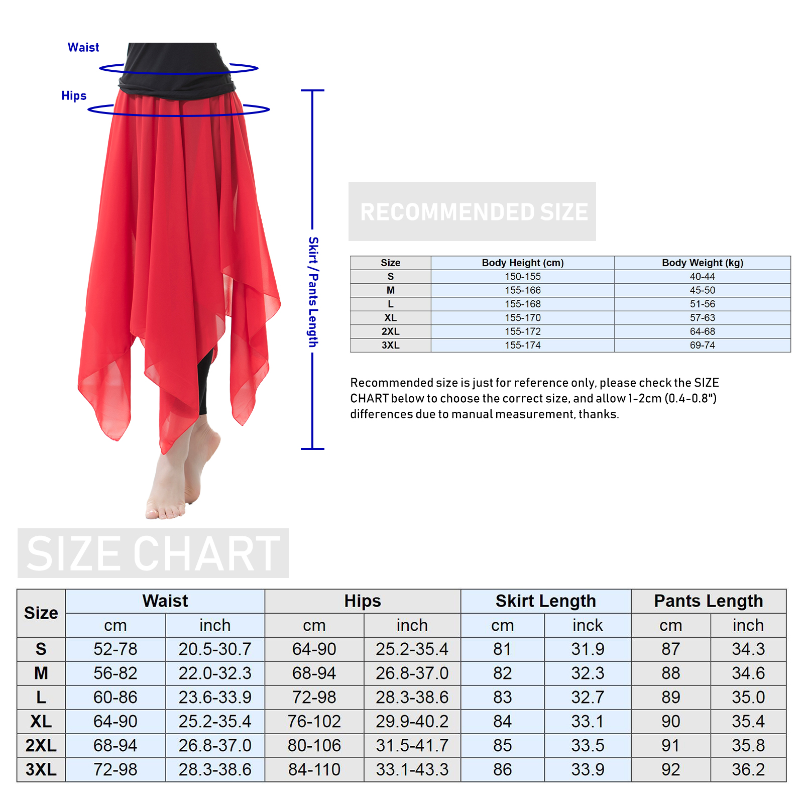 Quần váy 2 trong 1 thoáng khí mềm mại giữ ẩm dùng nó để khiêu vũ, yoga hoặc biểu diễn.