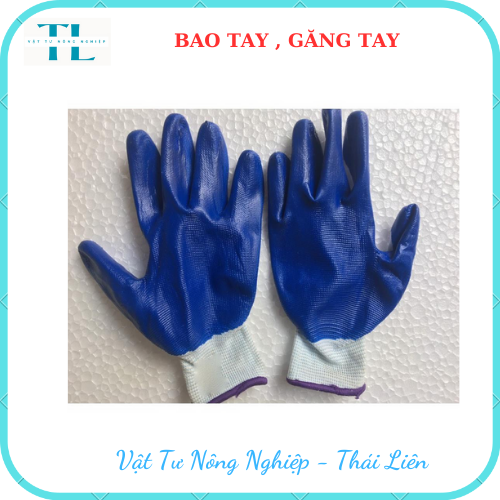 Bộ Găng Tay Làm Vườn Phủ Cao Su Chống Trượt, Bao tay Bảo hộ lao động,Độ Bền Cao, Dễ Sử Dụng