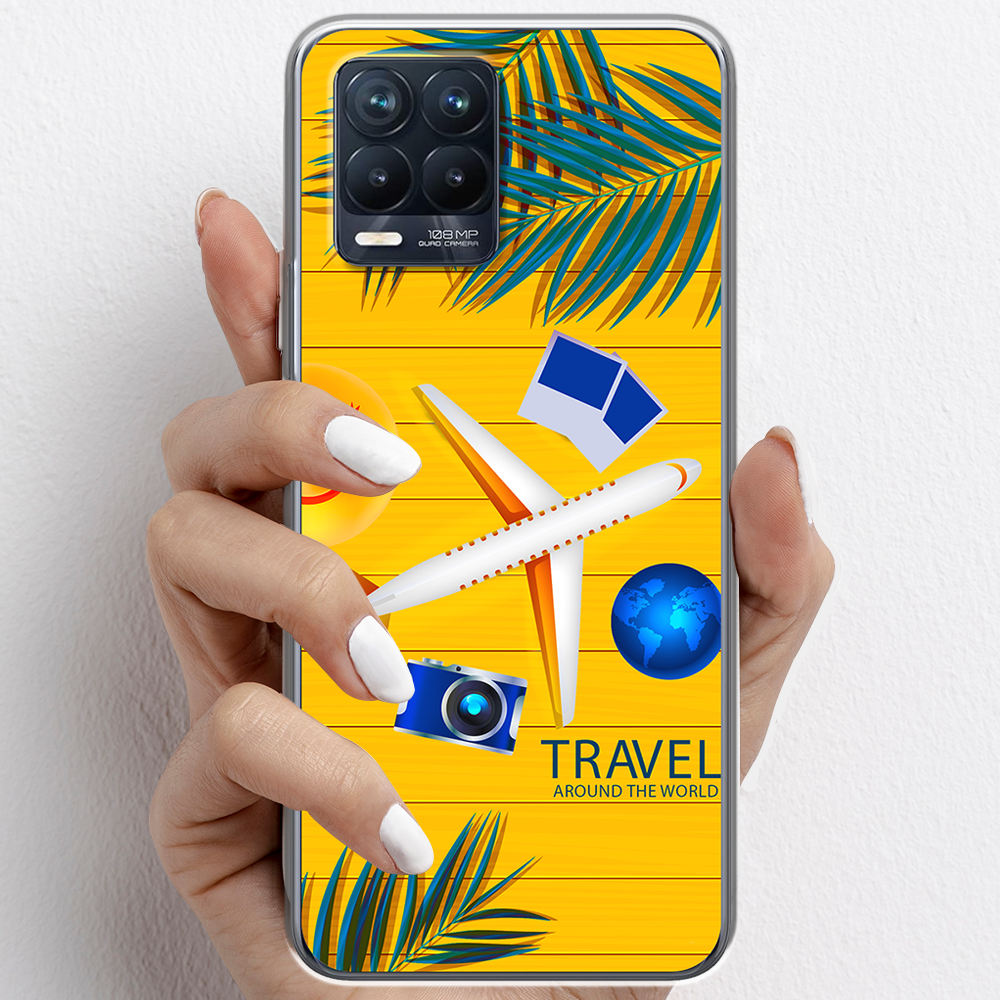 Ốp lưng cho Realme 8 , Realme 8  nhựa TPU mẫu Máy bay