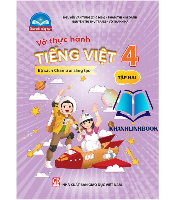 Sách - Combo Vở thực hành Tiếng Việt 4 - tập 1 + 2 (Bộ Chân trời sáng tạo )