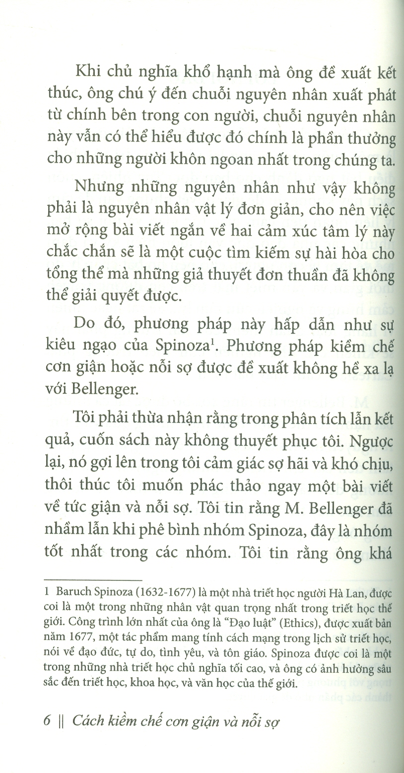Cách Kiềm Chế Cơn Giận Và Nỗi Sợ - A. J. Bellenger; Phan Thị Bích Lệ dịch