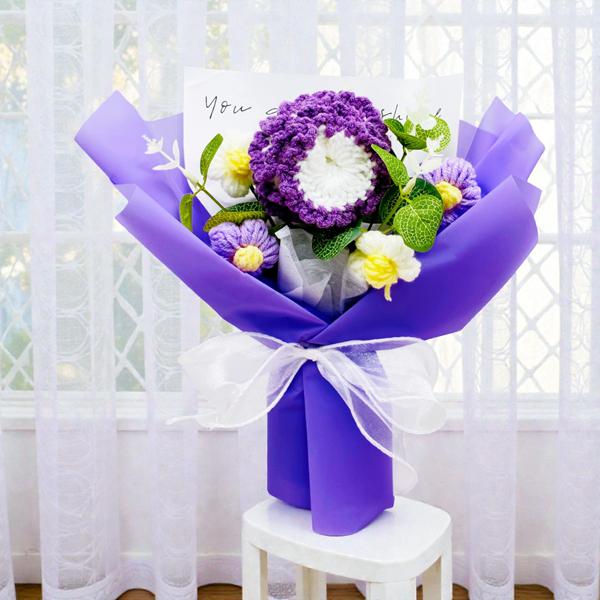 Hoa Len Valentine - MQ00107 - Màu Tím