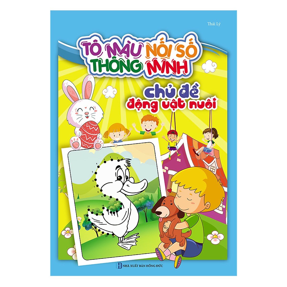 Tô Màu Nối Số Thông Minh Cho Bé 3-6 Tuổi