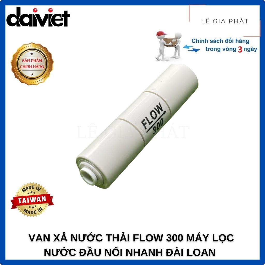 Van Xả Nước Thải Flow 300 Máy Lọc Nước Đầu Nối Nhanh ĐÀI LOAN - Hàng chính hãng